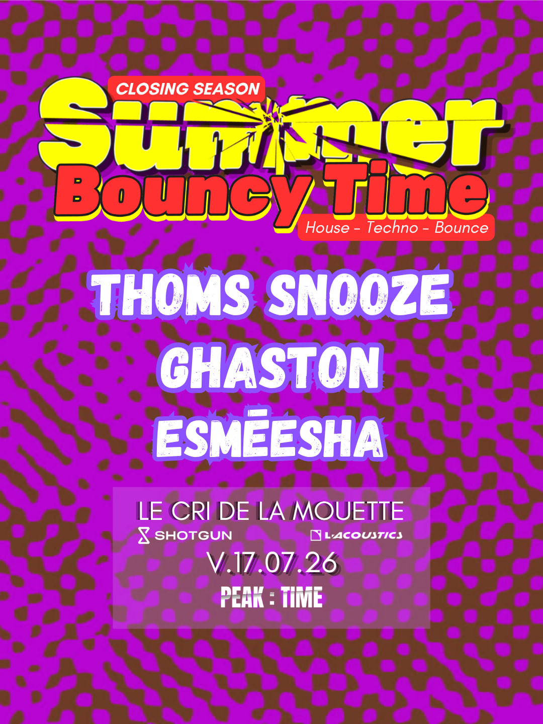 Summer Bouncy Time - Closing Season