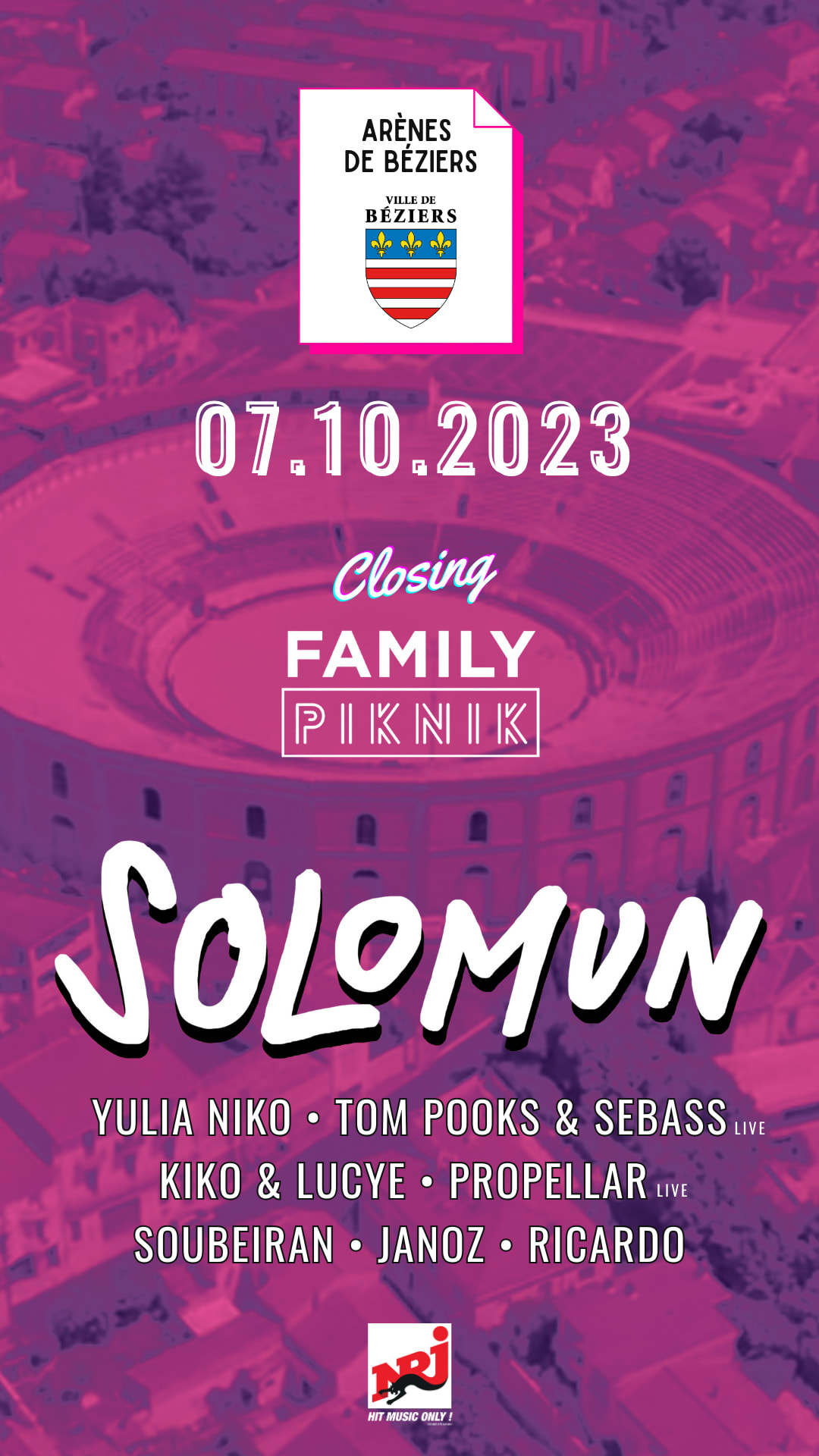 Solomun - Closing Family Piknik 2023 - Arènes De Béziers