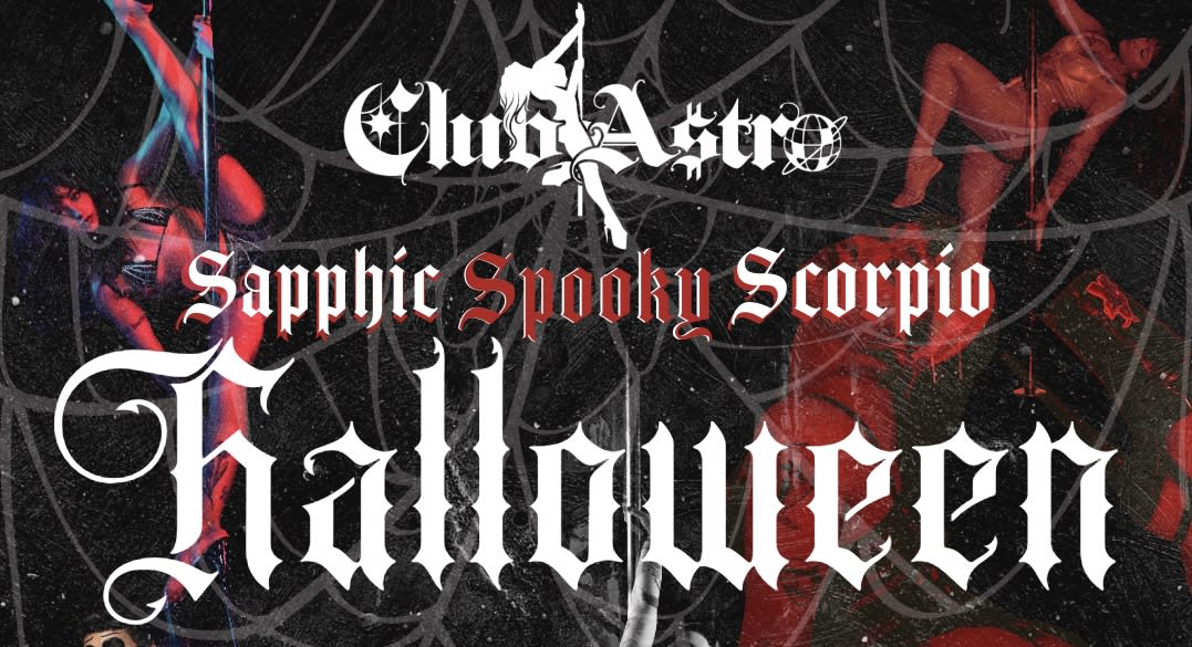 Sapphic Spooky Scorpio Halloween Party