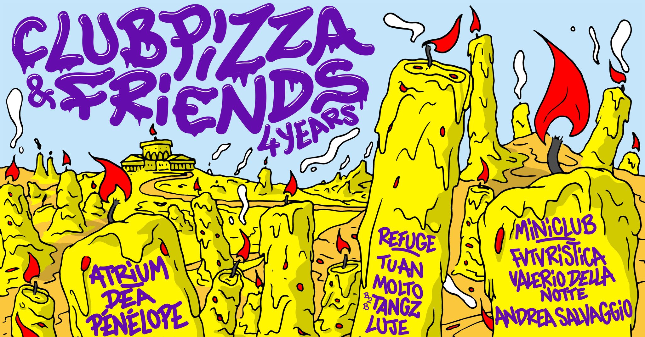 Club Pizza & Friends 4y Anniversary @ La Rotonde - Club Xxl