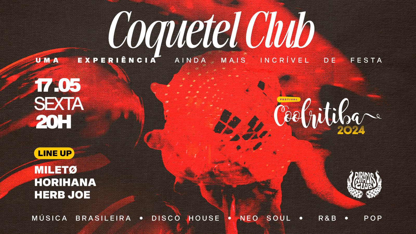 Coquetel Club Esquenta Oficial Coolritiba 2024