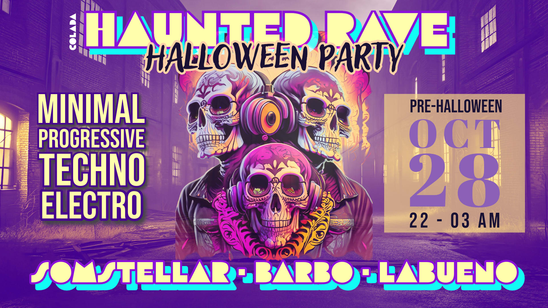 Haunted Rave - Halloween Party