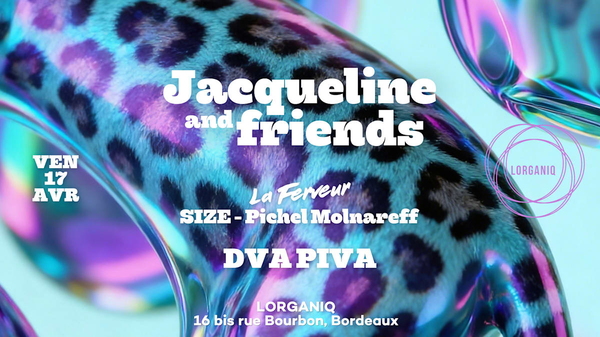 Jacqueline And Friends Vol 1 W/ La Ferveur & Club Sandwich