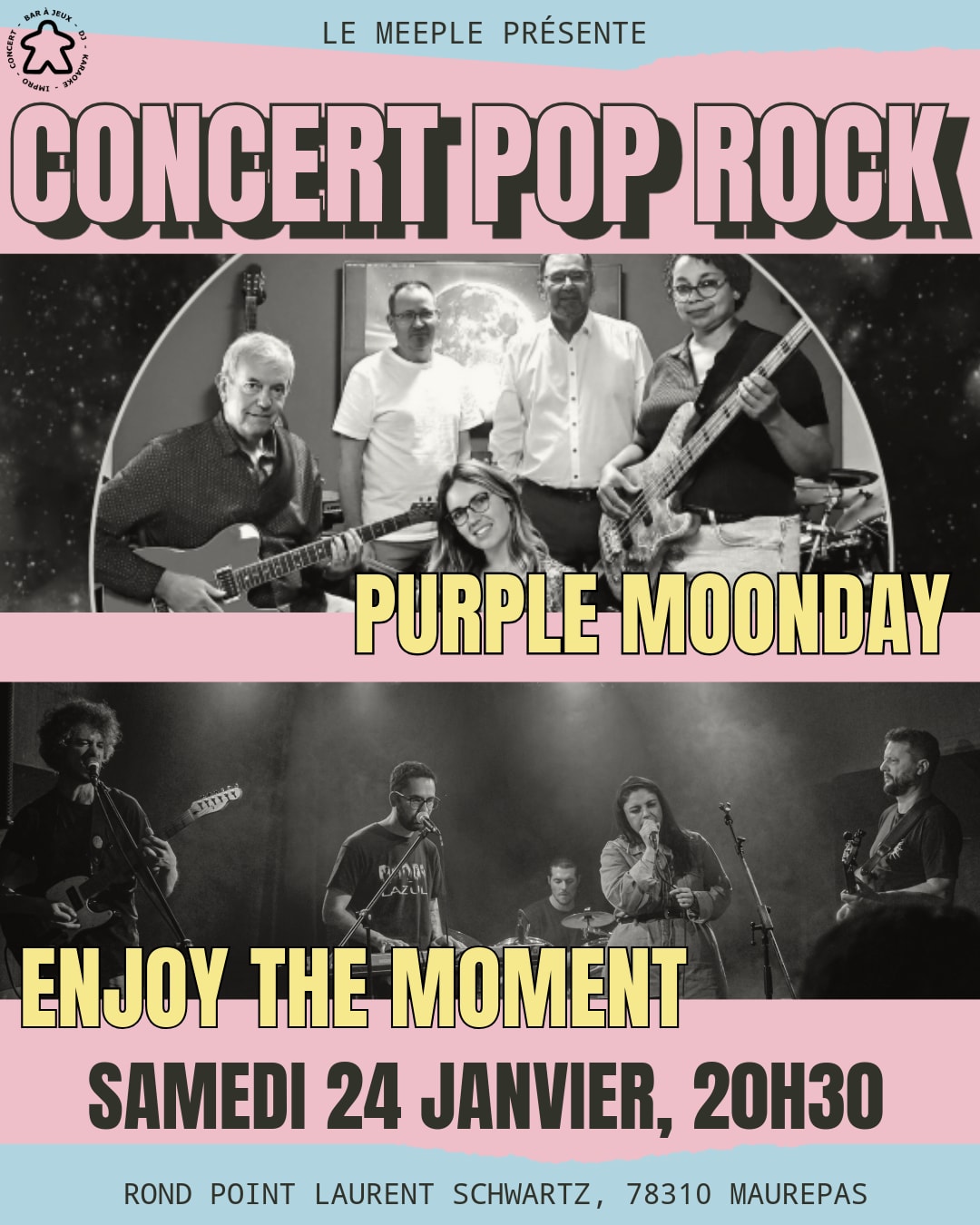 Concert Pop Rock Au Meeple - Samedi 24 Janvier