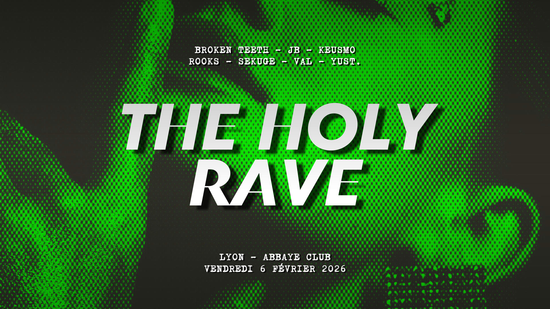 The Holy Rave #12 - Lyon : Carré Bleu Vs. Radio'activ