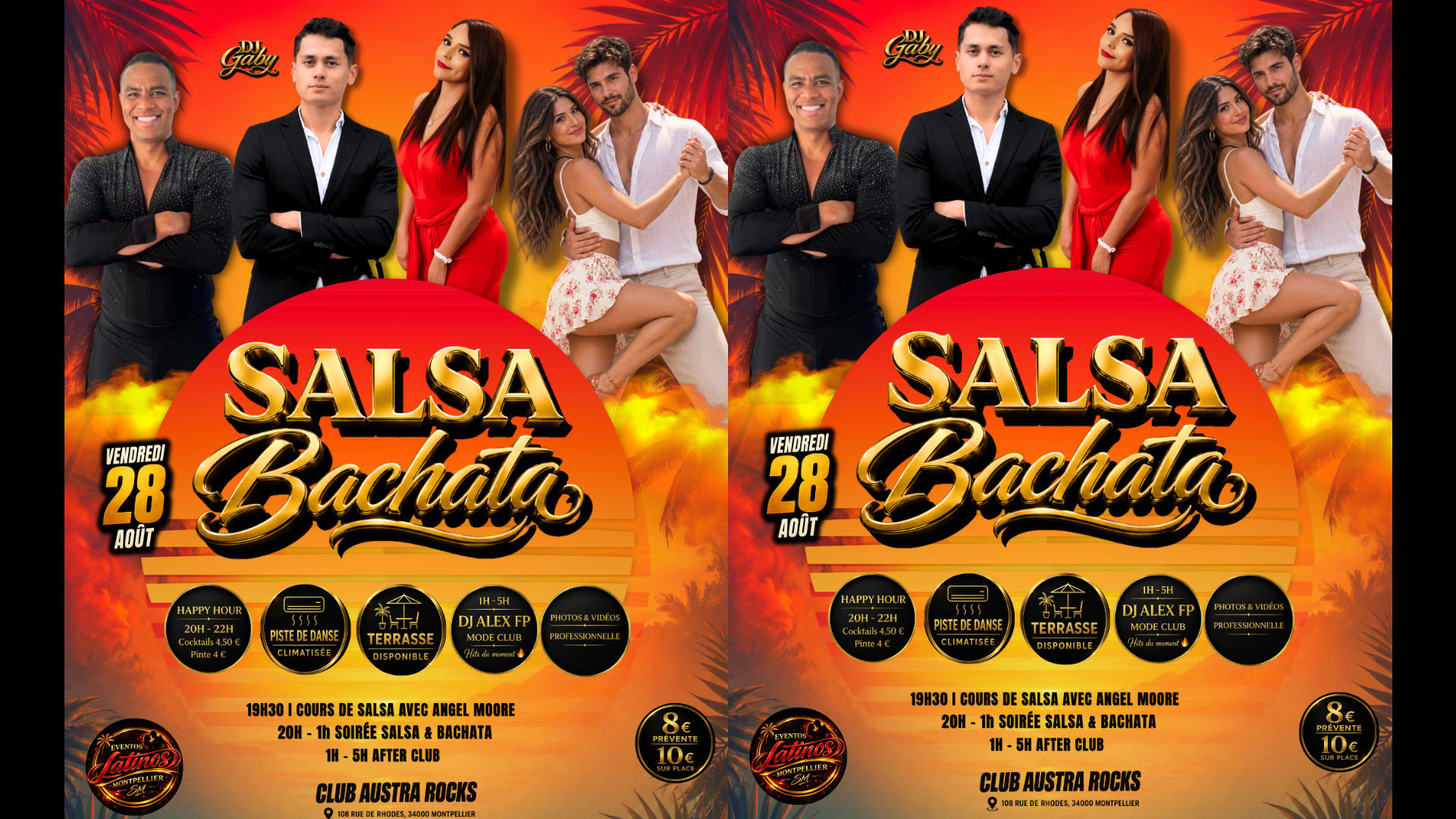 Soirée Salsa & Bachata- Club Austra Rocks Mtp
