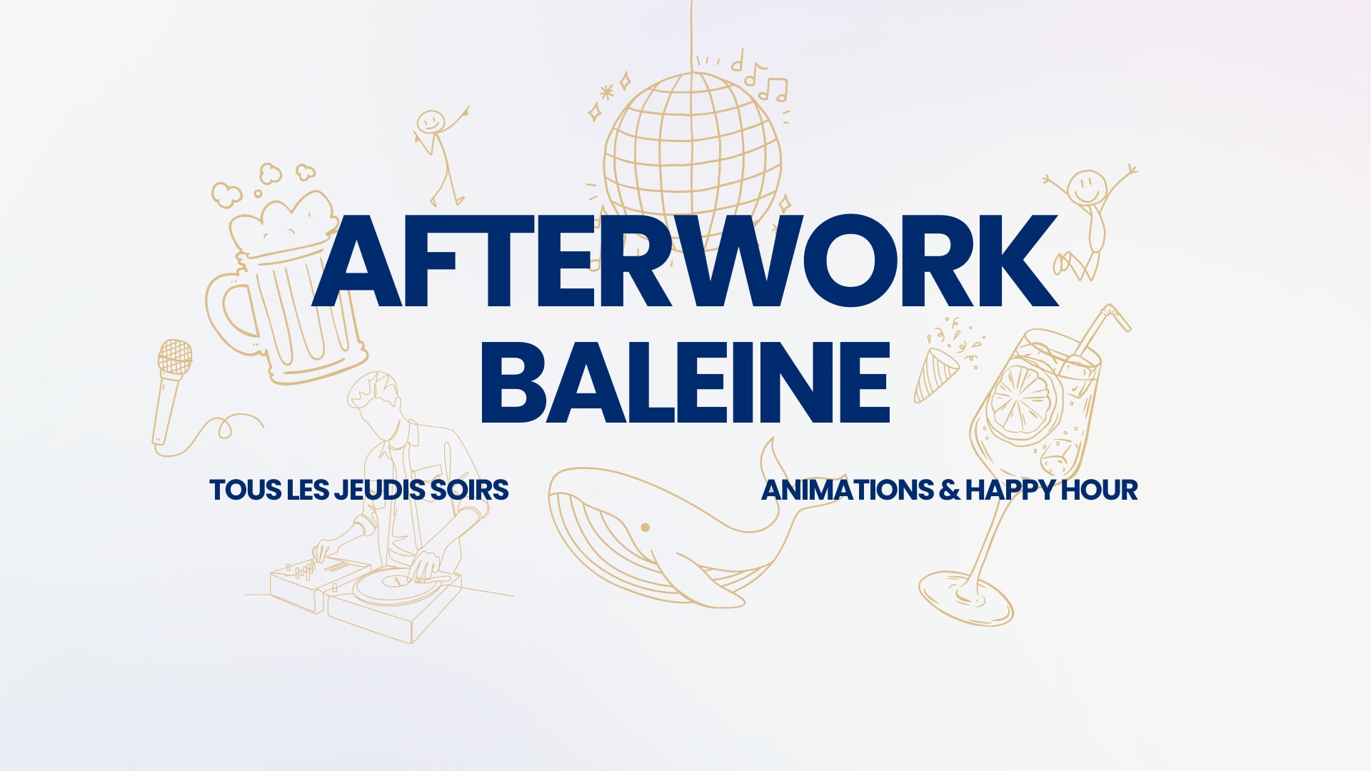Afterwork Baleine - Dj Set Avec Man:R