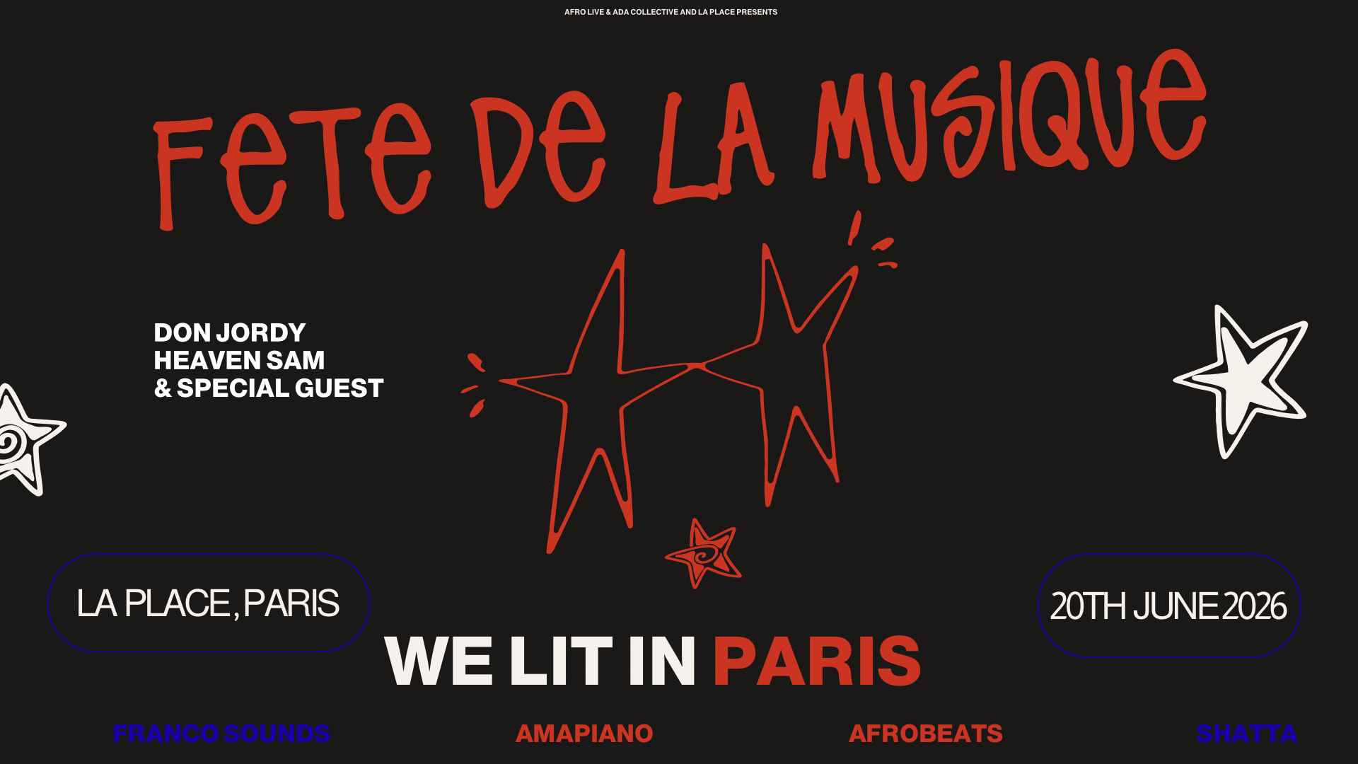 Afrolive & Ada Collective : Fête De La Musique