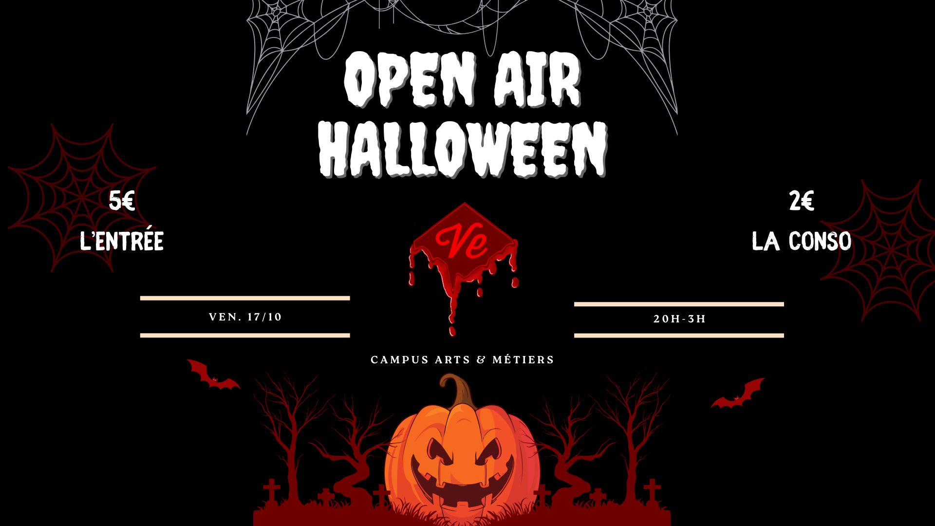 Open Air Halloween Arts Et Métiers