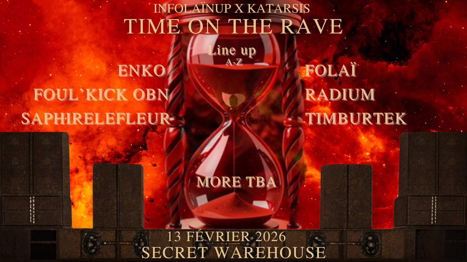Time On The Rave Present : Radium, Le Bard, Enko, Saphirelef