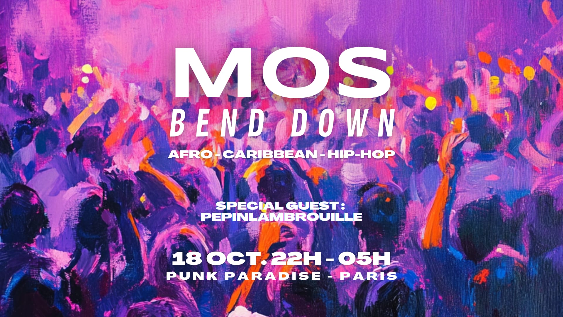 Mos - Bend Down / Afro Caribbean Hip-Hop Au Punk Paradise !