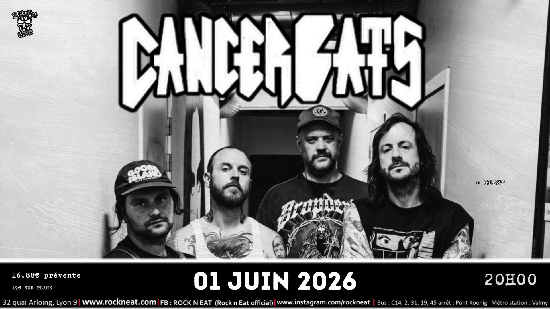 Cancer Bats + Guest