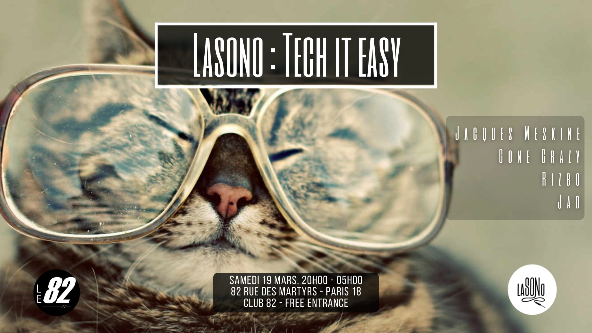 Lasono: Tech It Easy (Free)