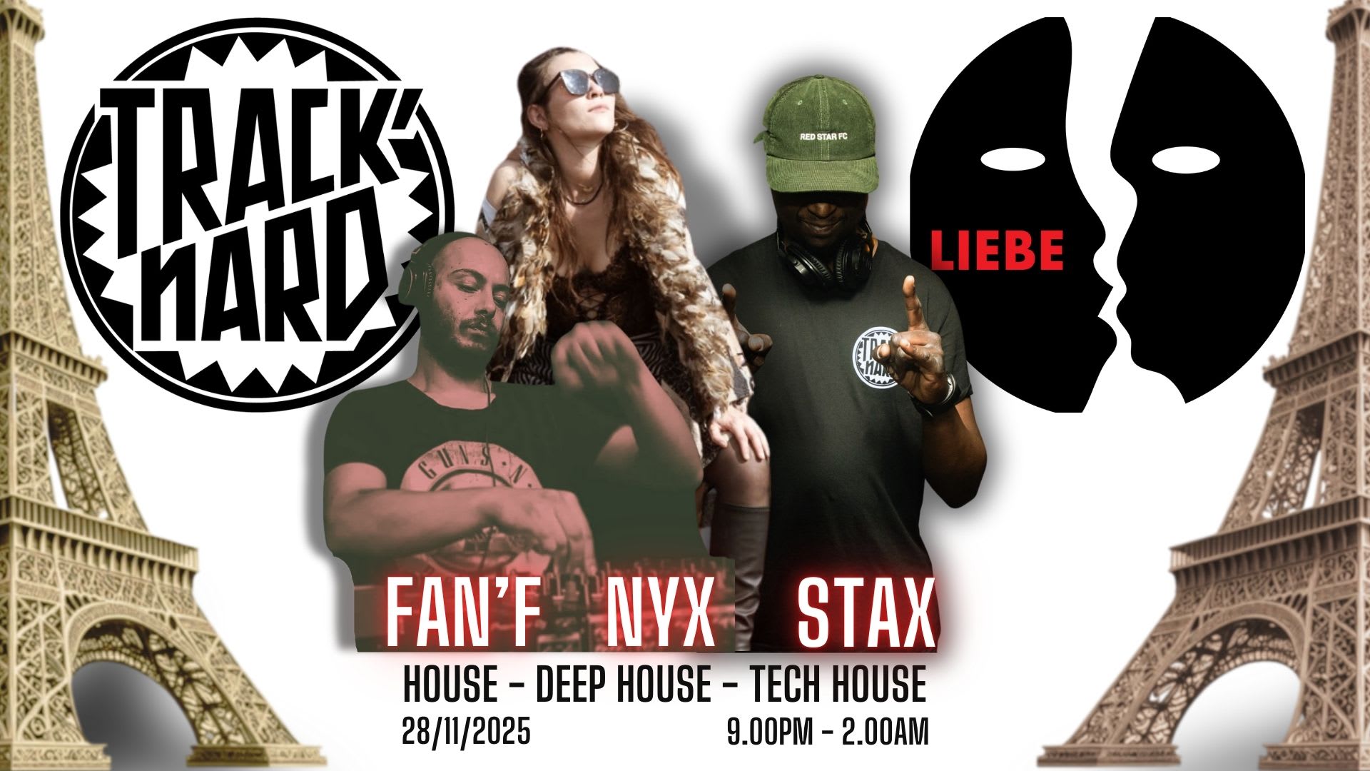 Liebe X Track'nard : Fan'f / Nyx / Stax