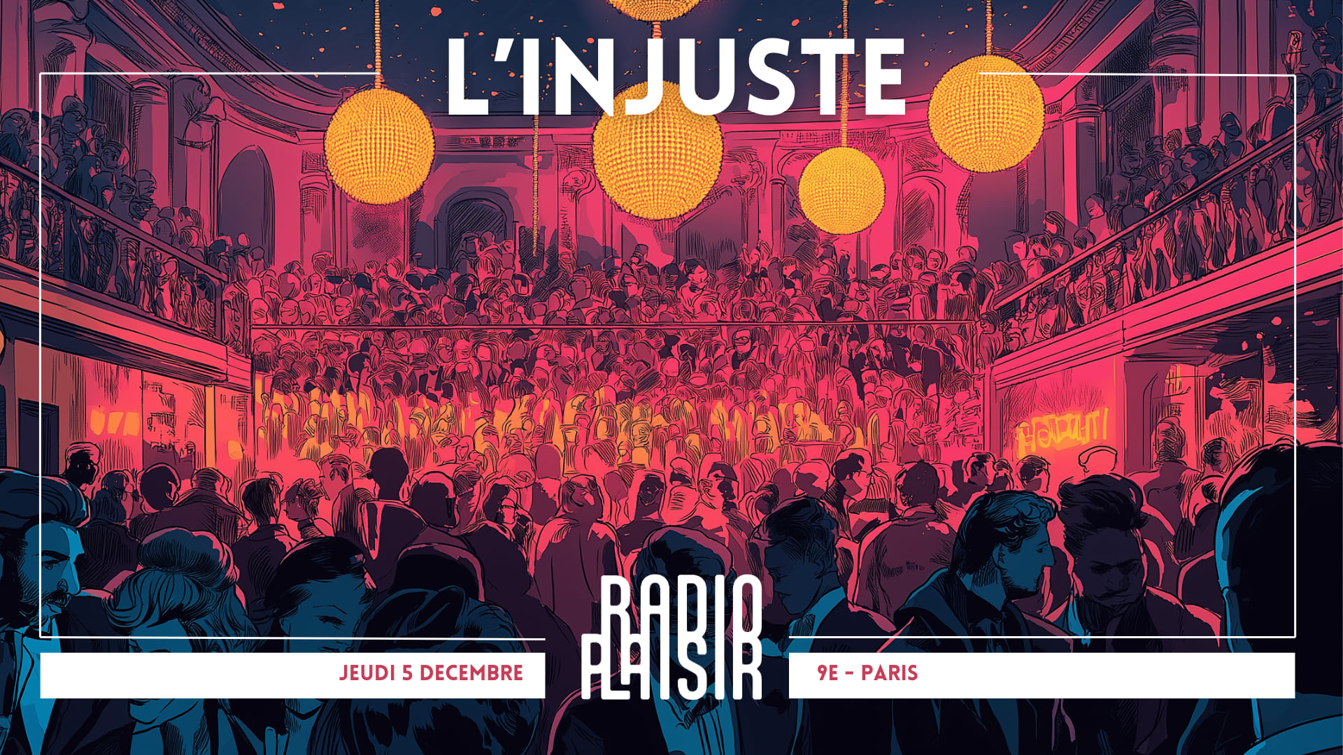 Radio Plaisir X L’Injuste
