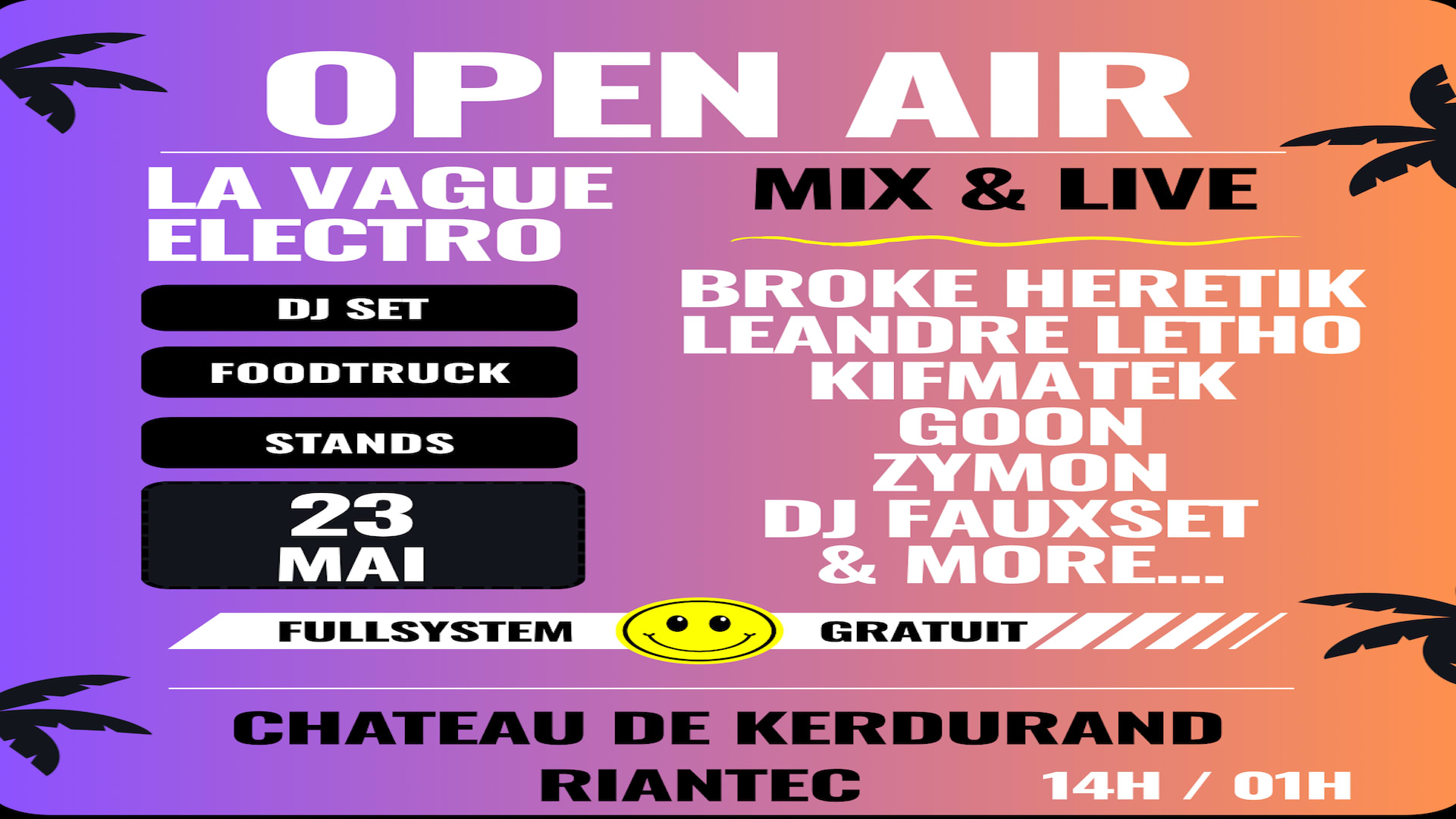 Open Air " Keep The Smile " By La Vague Electro