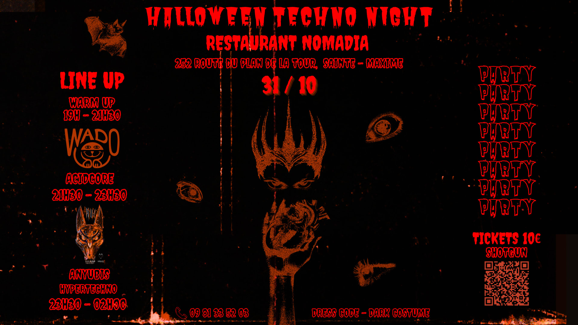Halloween Techno Night