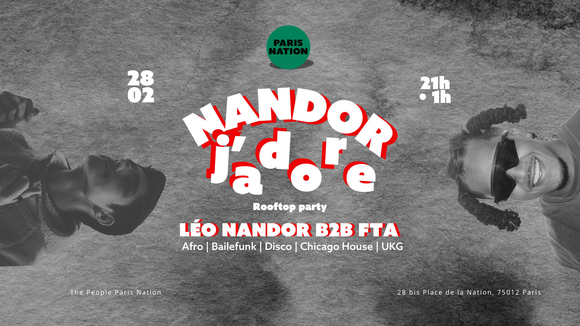 Nandor J'adore - Ep 2 - Rooftop Party - Léo Nandor B2b Fta