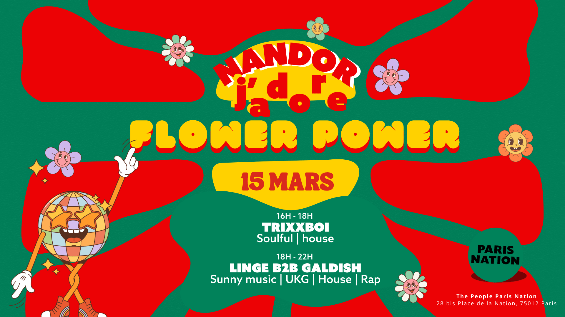 Nandor J’Adore - Edition Flower Power