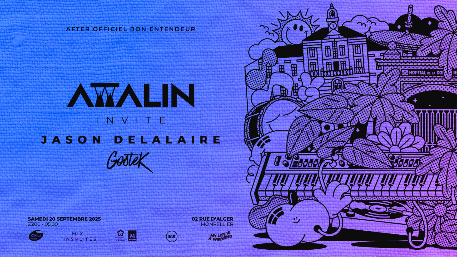 After Officiel : Attalin · Jason Delalaire · Gostek