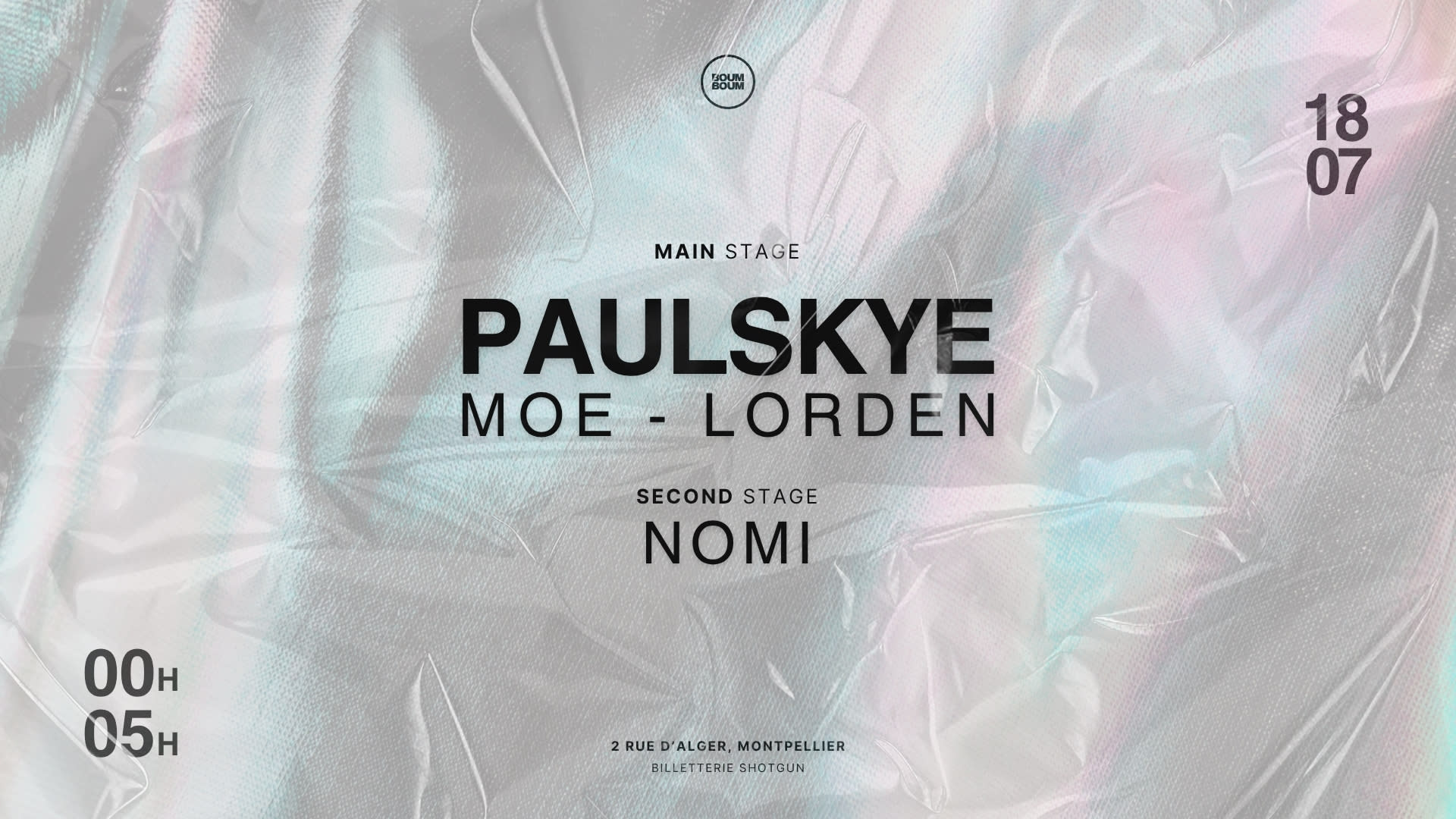 Boum Boum : Paulskye - Moe - Lorden