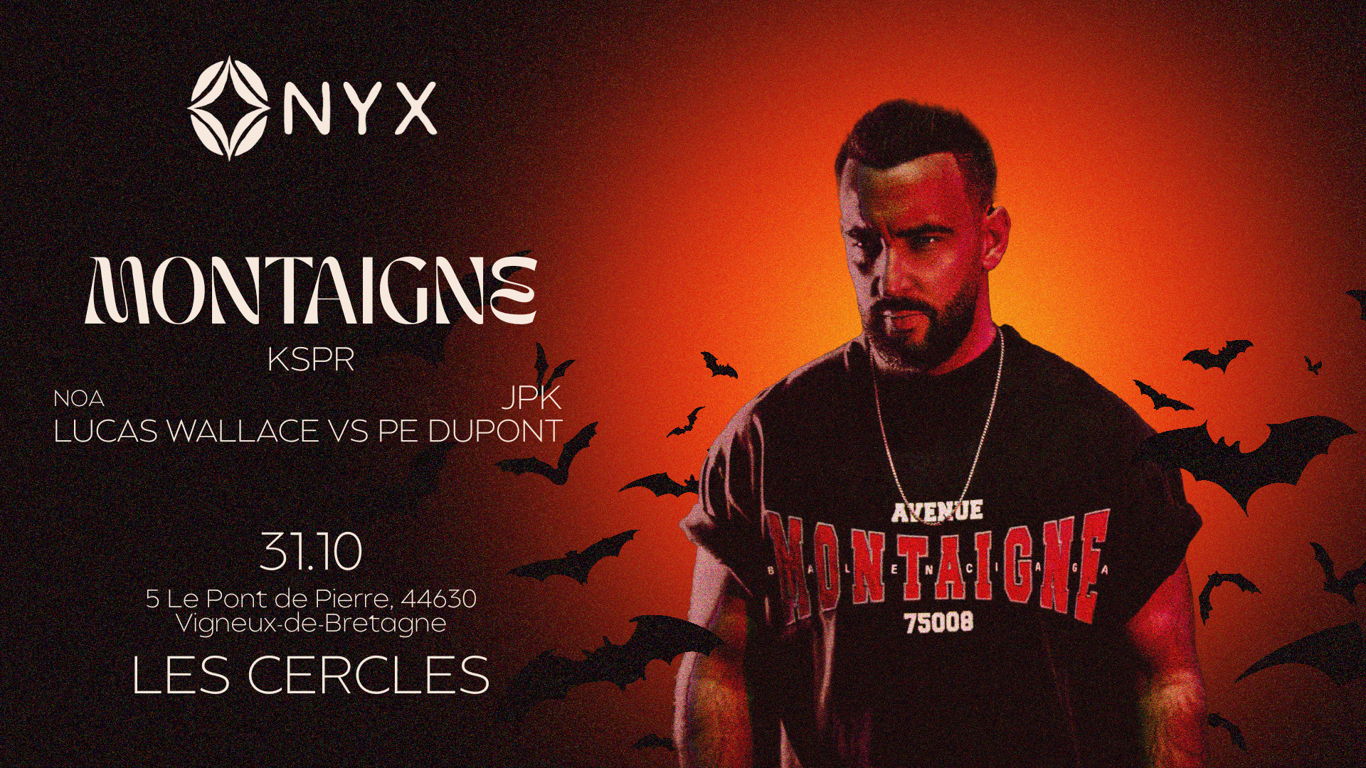 Onyx Invite Montaigne : Halloween Edition