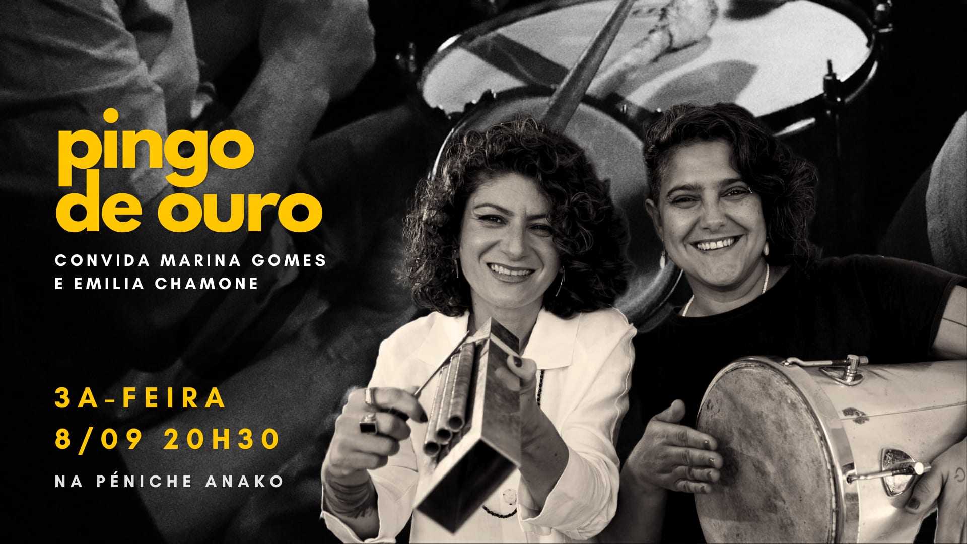 Pingo De Ouro Convida Marina Gomes E Emilia Chamone