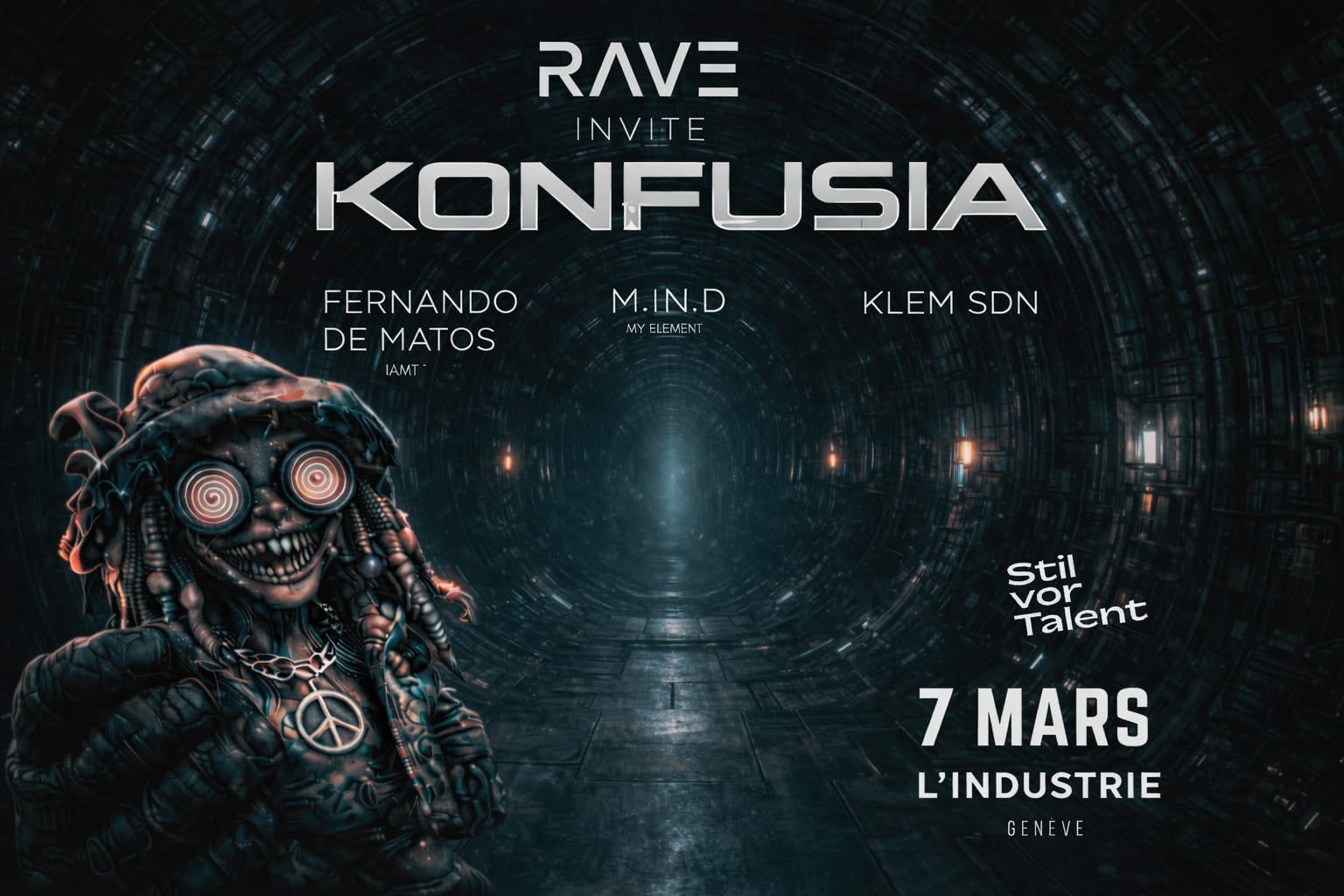 Rave Invite Konfusia (Stil Vor Talent)