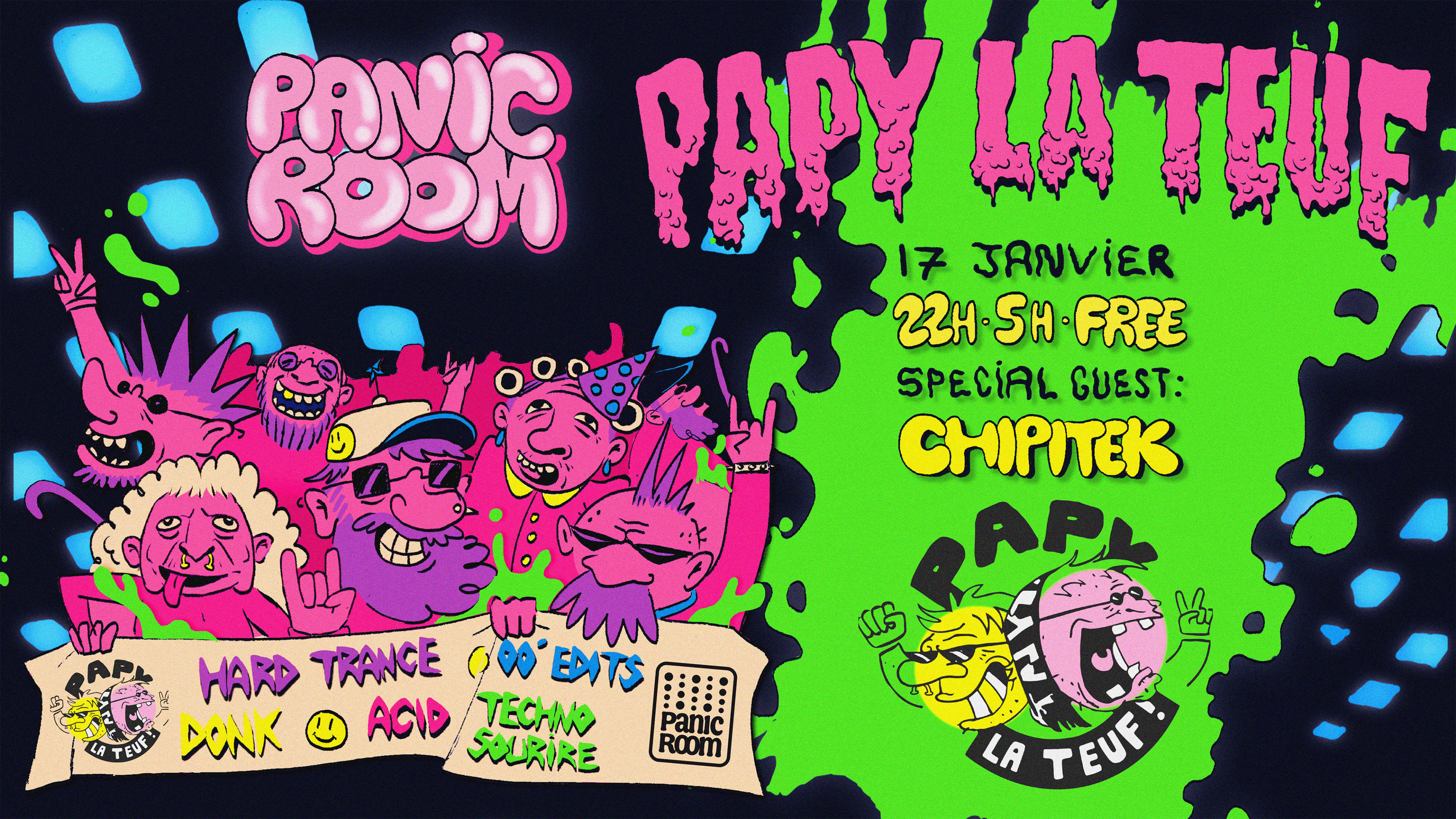 Papy La Teuf Débarque Au Panic Room