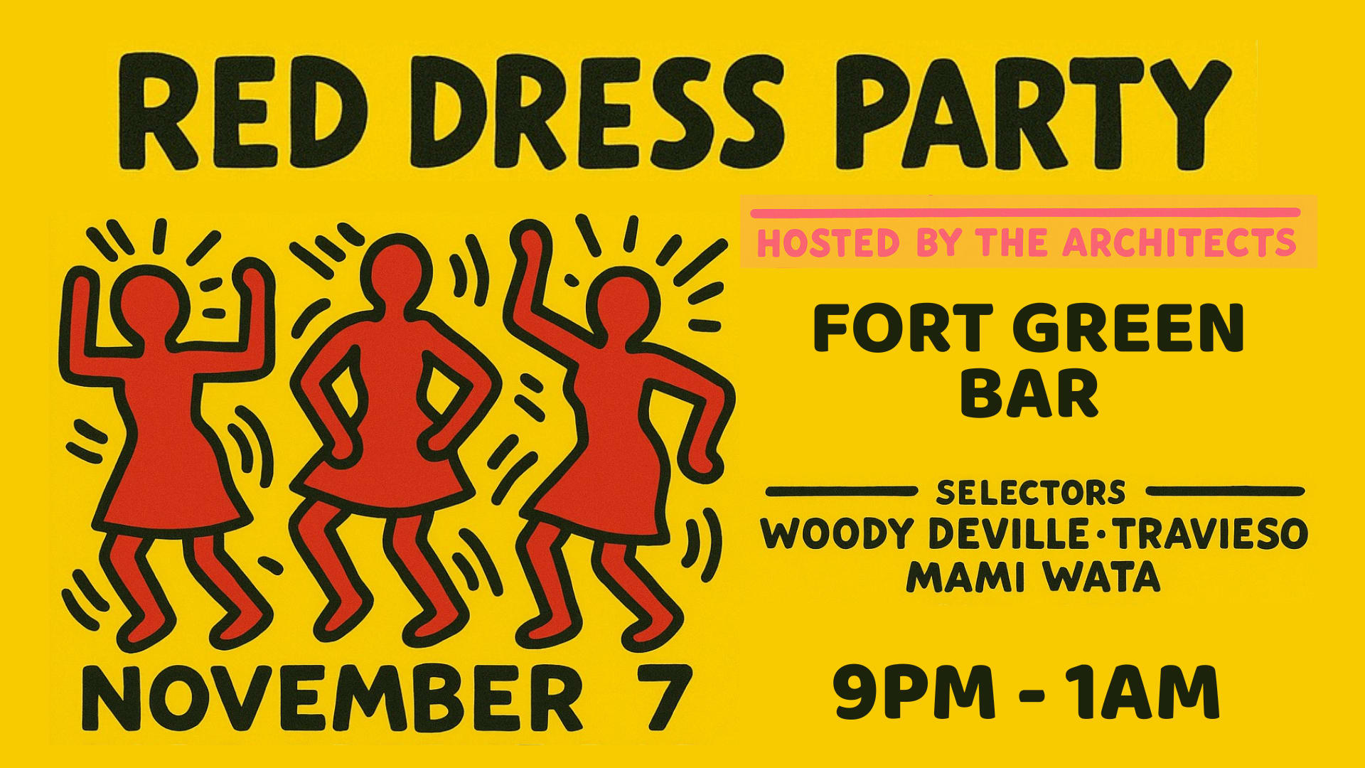 Soul Train Red Dress Party - @ Fort Green Bar