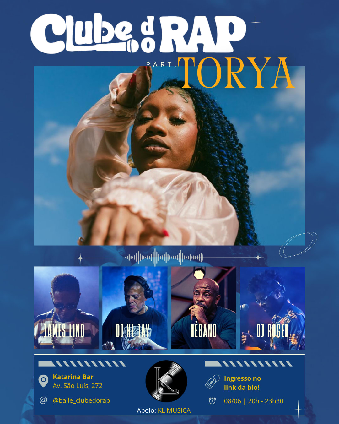 Clube Do Rap - Part. Torya