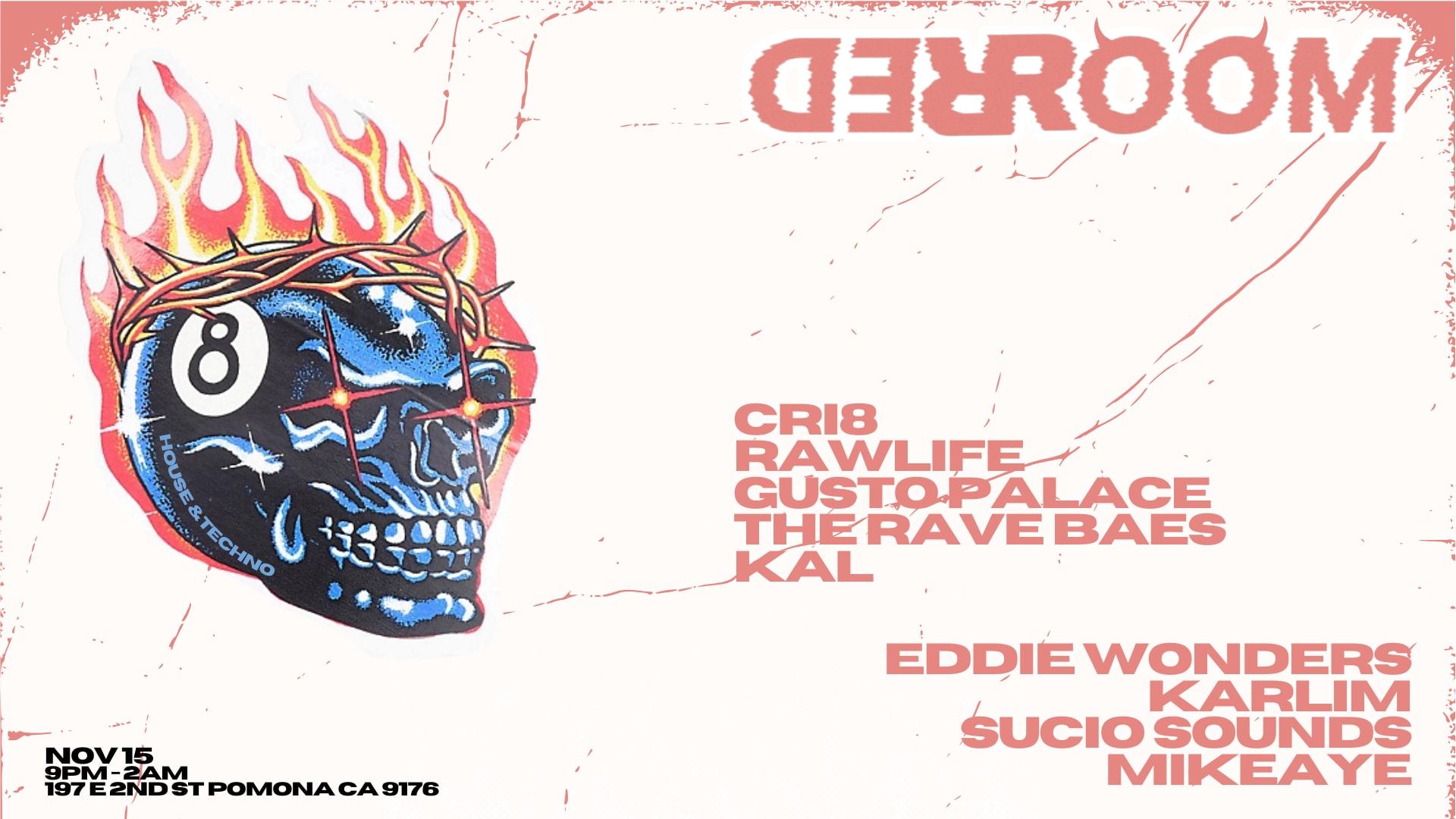 Red Room Pres. Cri8 & Friends