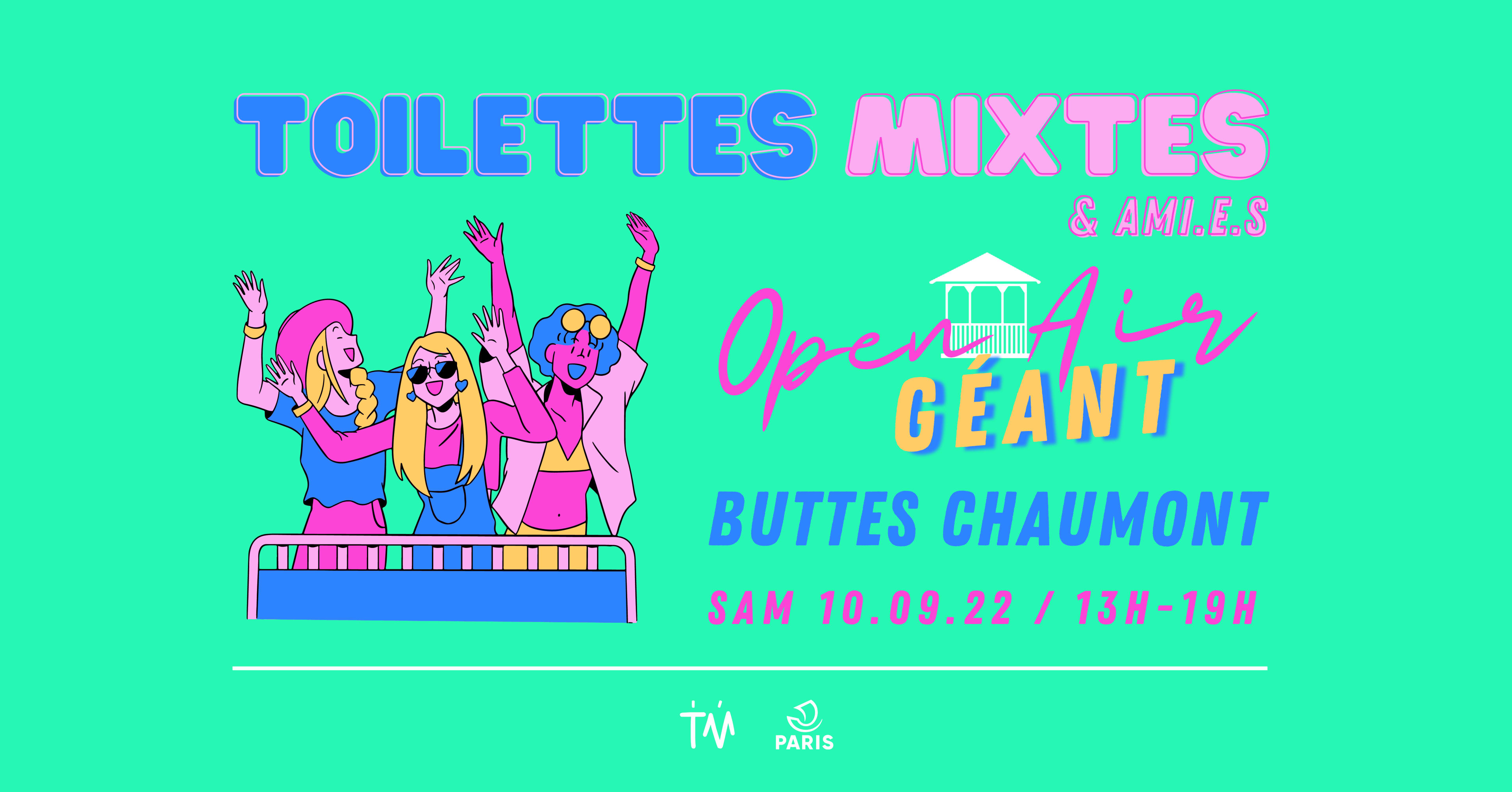 Open Air Géant @ Buttes Chaumont || Par Toilettes Mixtes