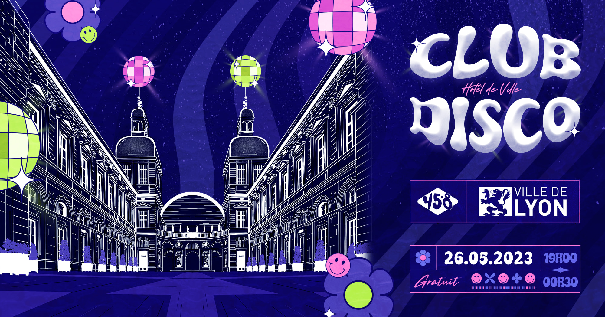 Gratuit - Afterwork & Club Disco @ Hôtel De Ville
