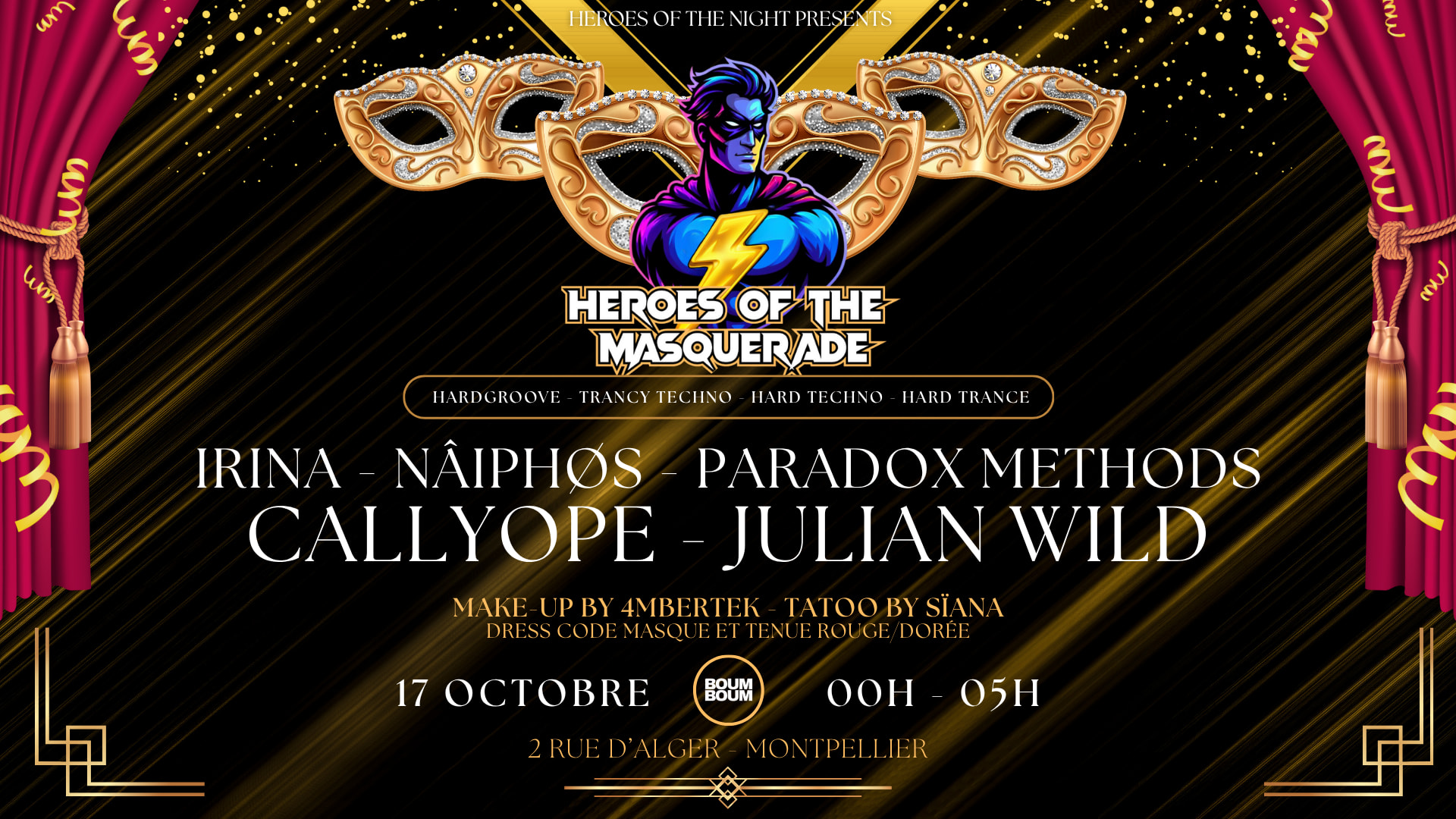 Heroes Of The Masquerade
