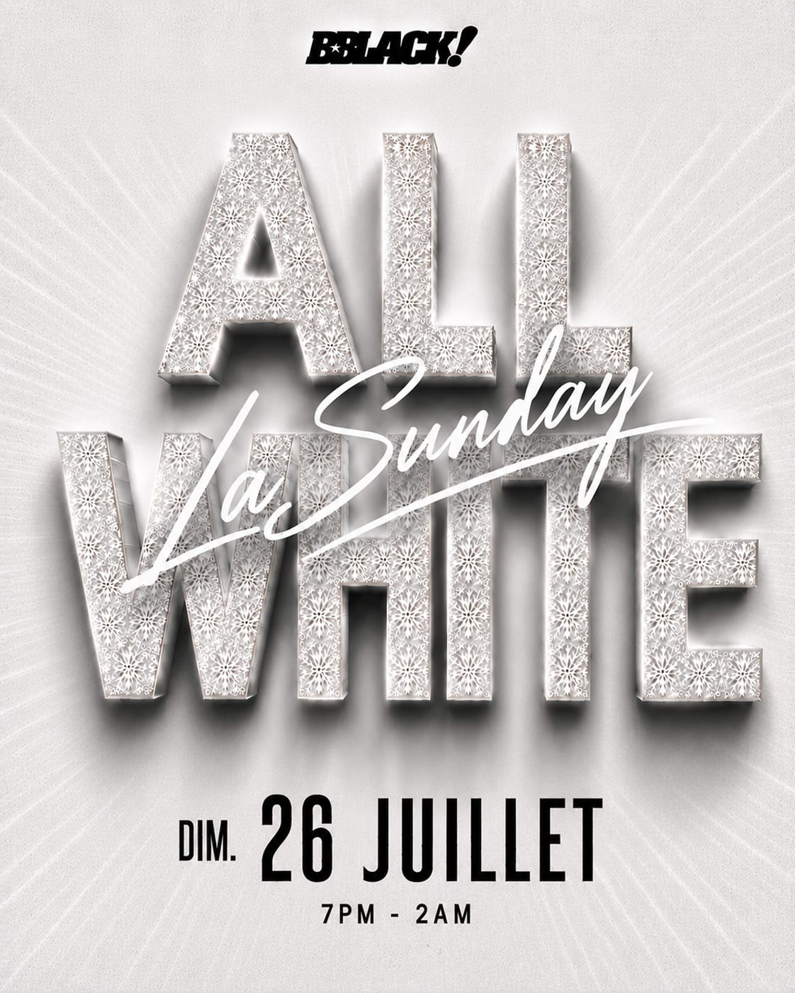 La Sunday –  All White
