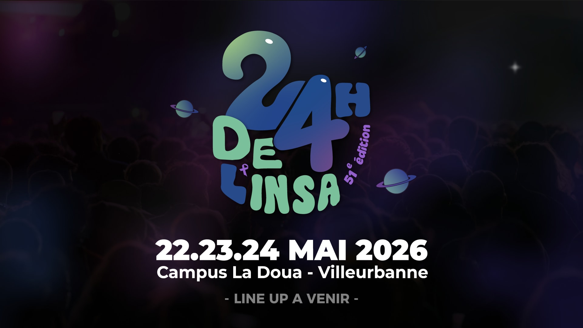 Festival Des 24h De L'insa 2026 - 51e Édition