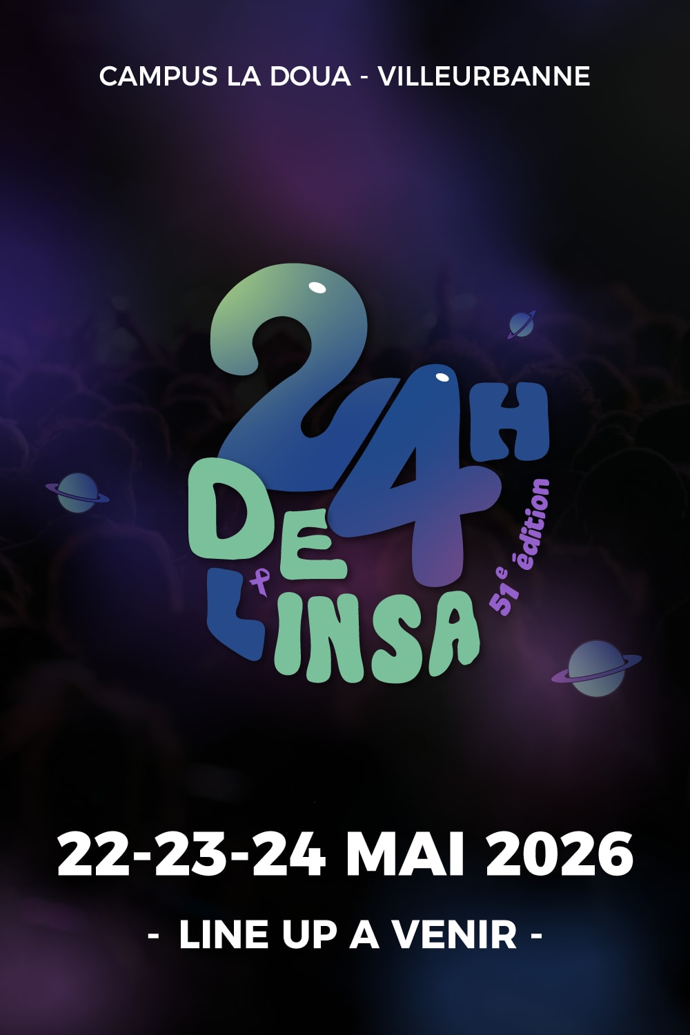 Festival Des 24h De L'insa 2026 - 51e Édition