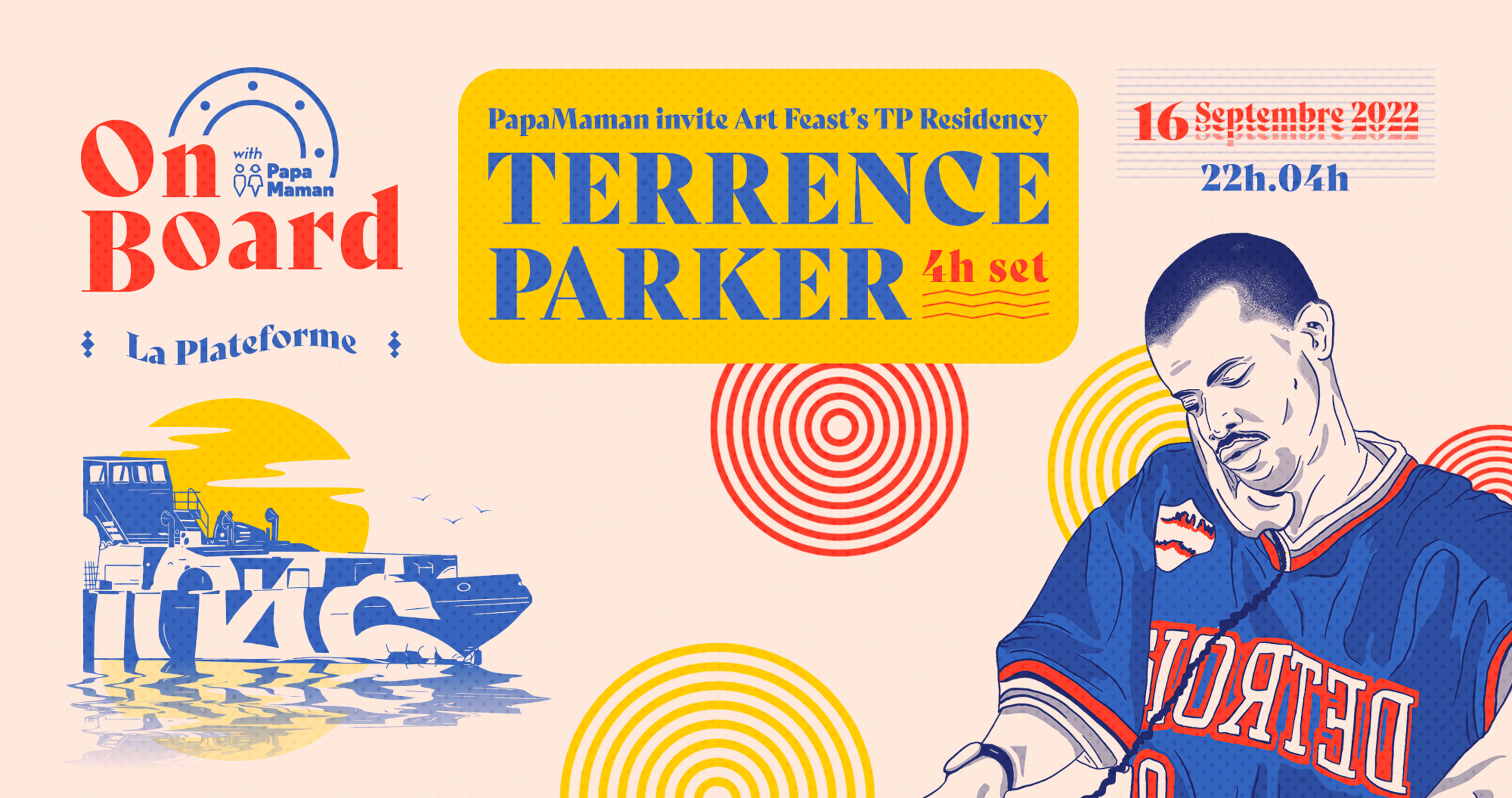 Complet - Papamaman Invite Art Feast's Tp Residency Terrence Parker 4h