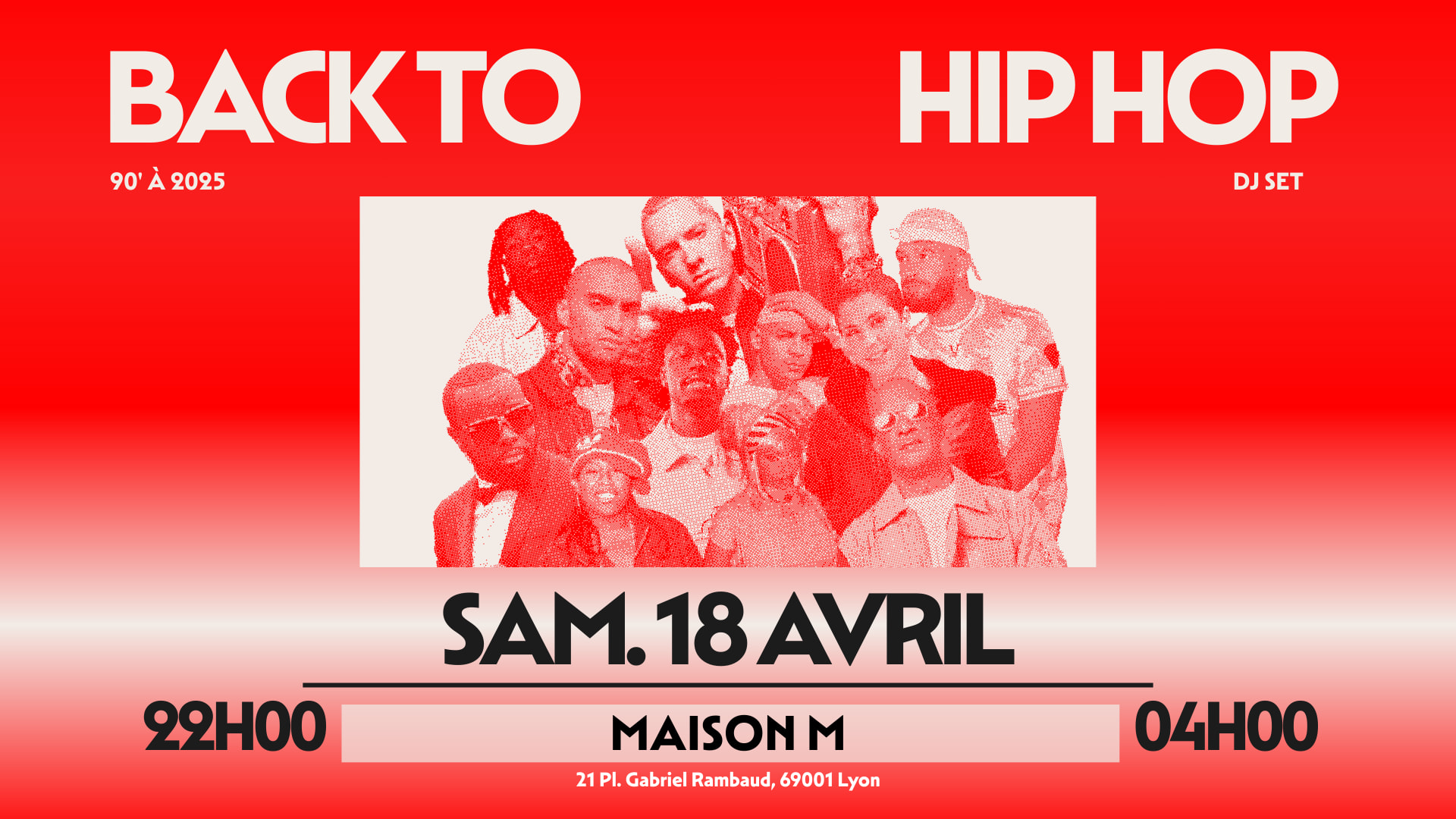 Back To Hip Hop : Le 18 Avril À La Maison M