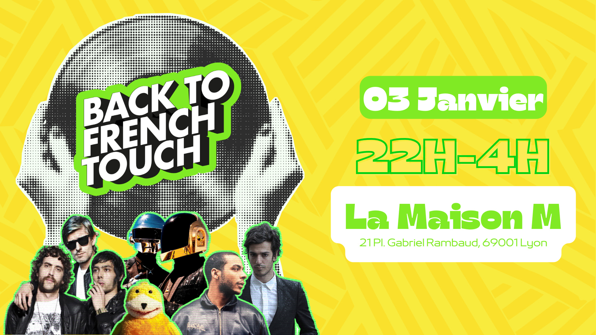 Back To French Touch : Le 3 Janvier À La Maison M