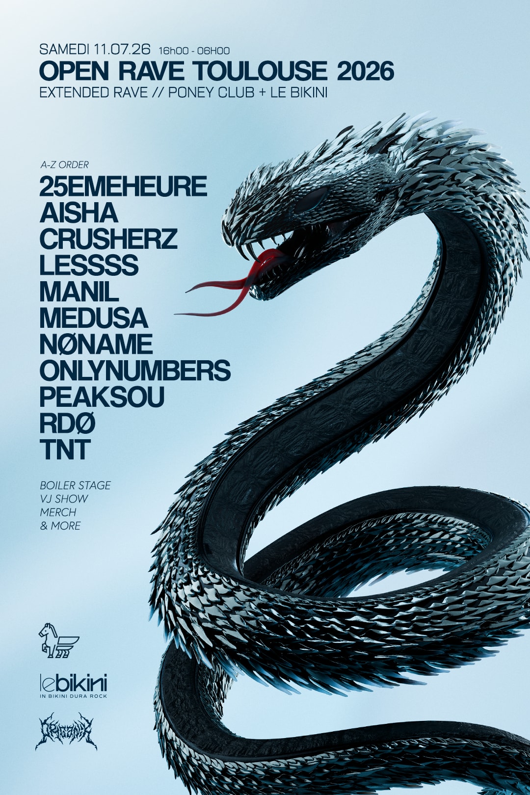 Organïk Xxl : Open Rave Toulouse 2026