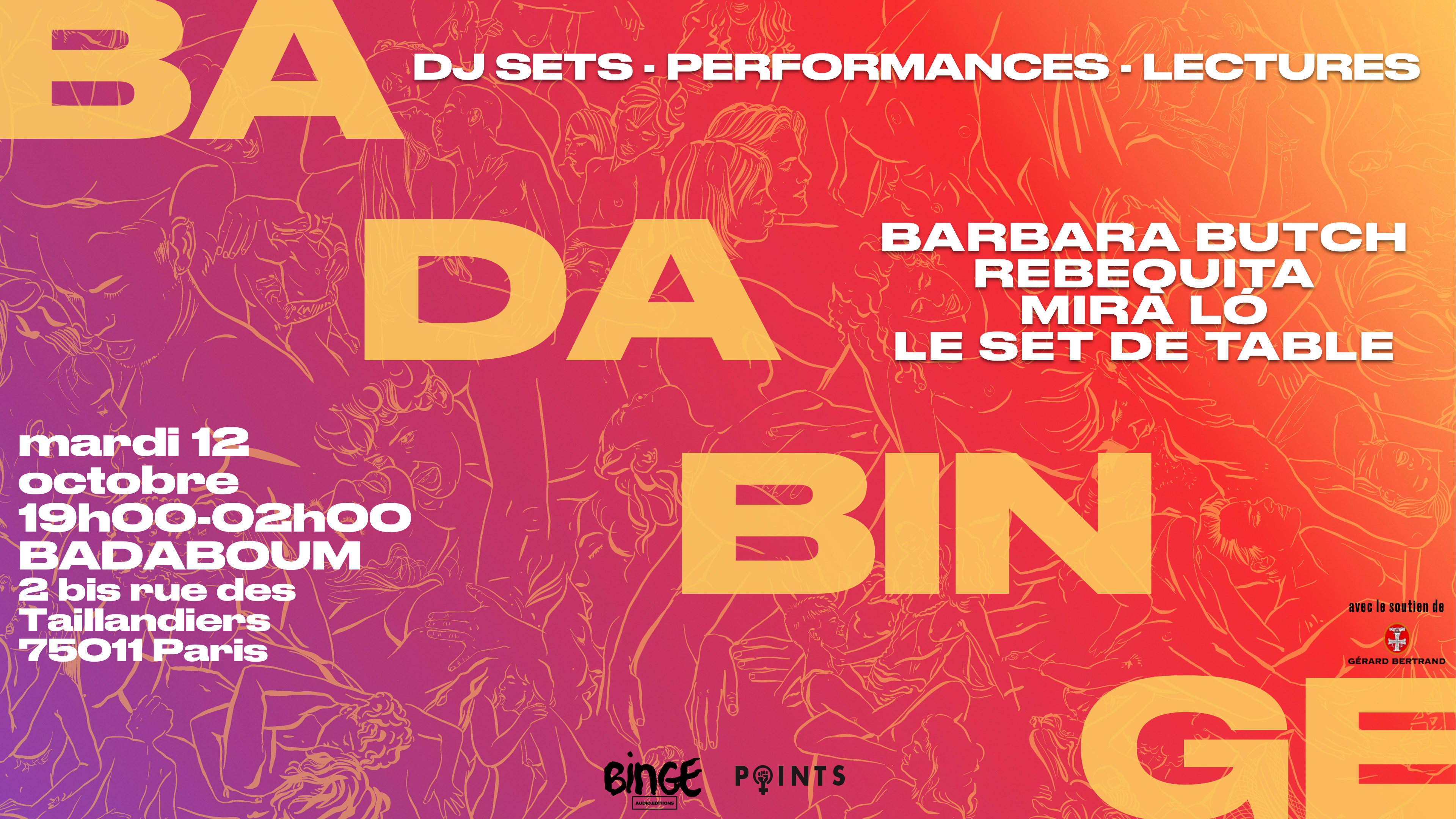 Badabinge : Dj Sets, Performances, Lectures