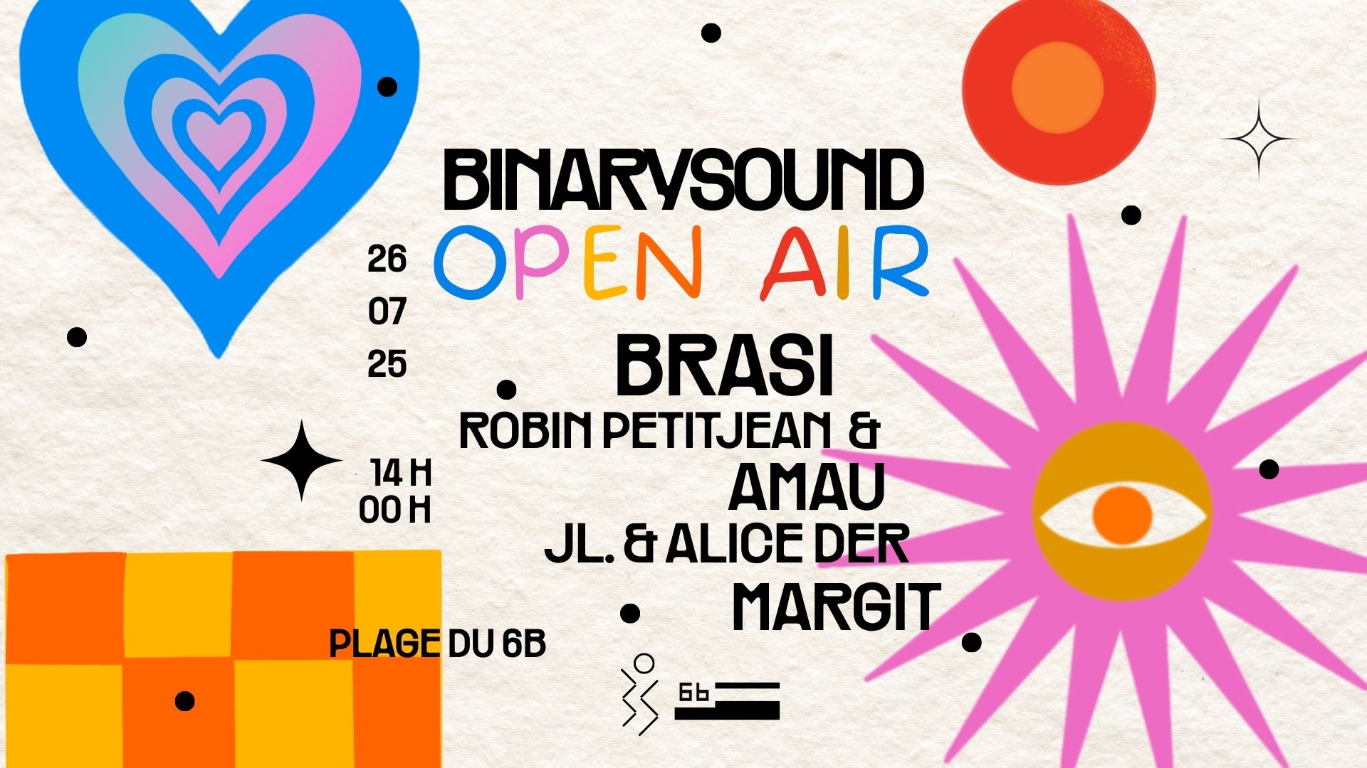 Binarysound Open Air @Le 6b