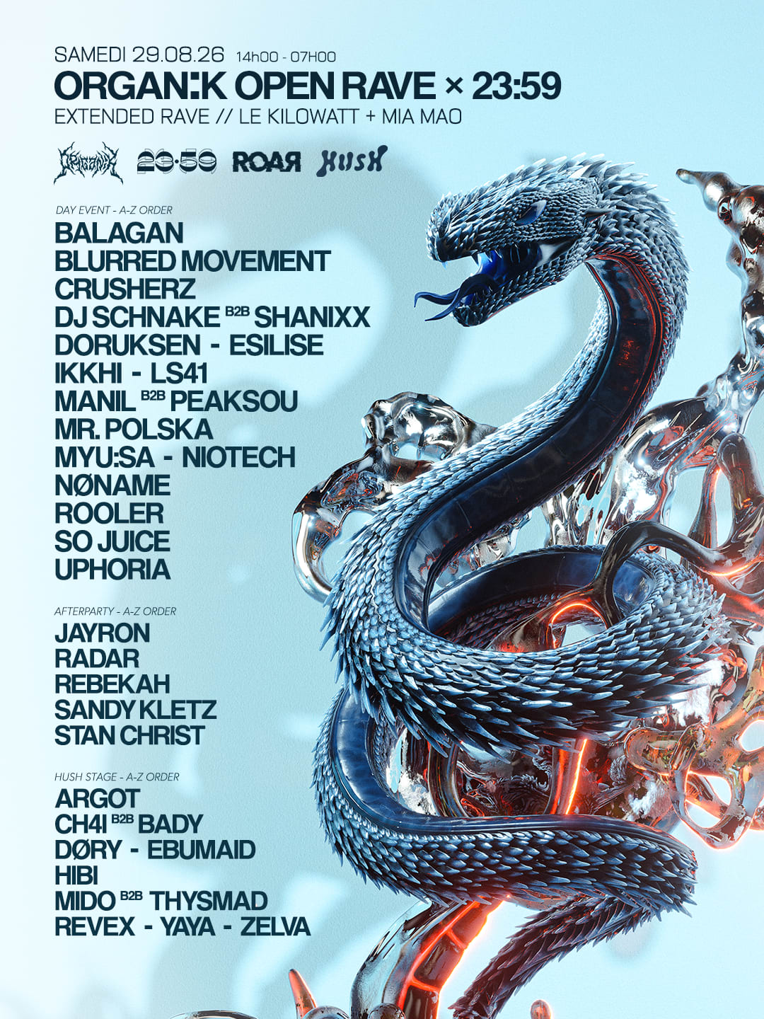 Organïk Open Rave × 23:59