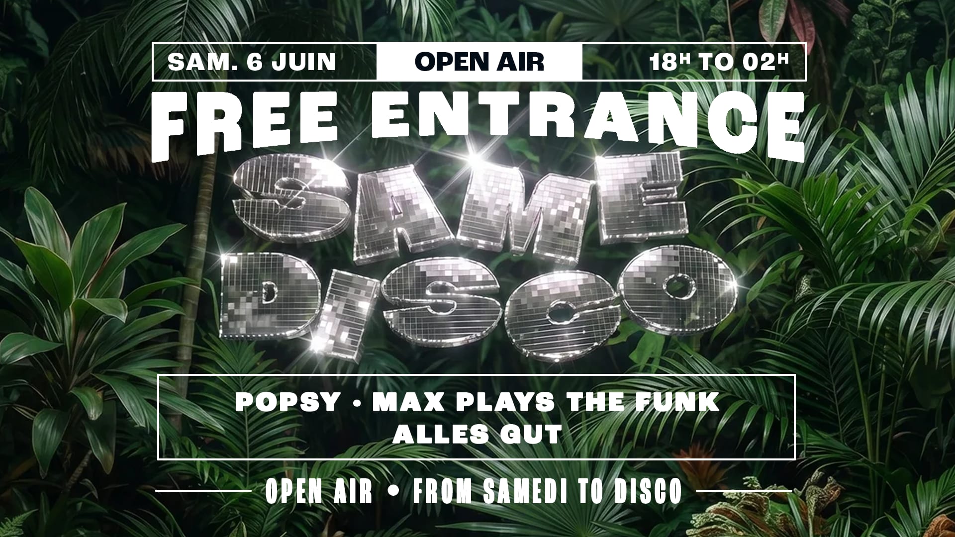 Samedisco : Rooftop Party