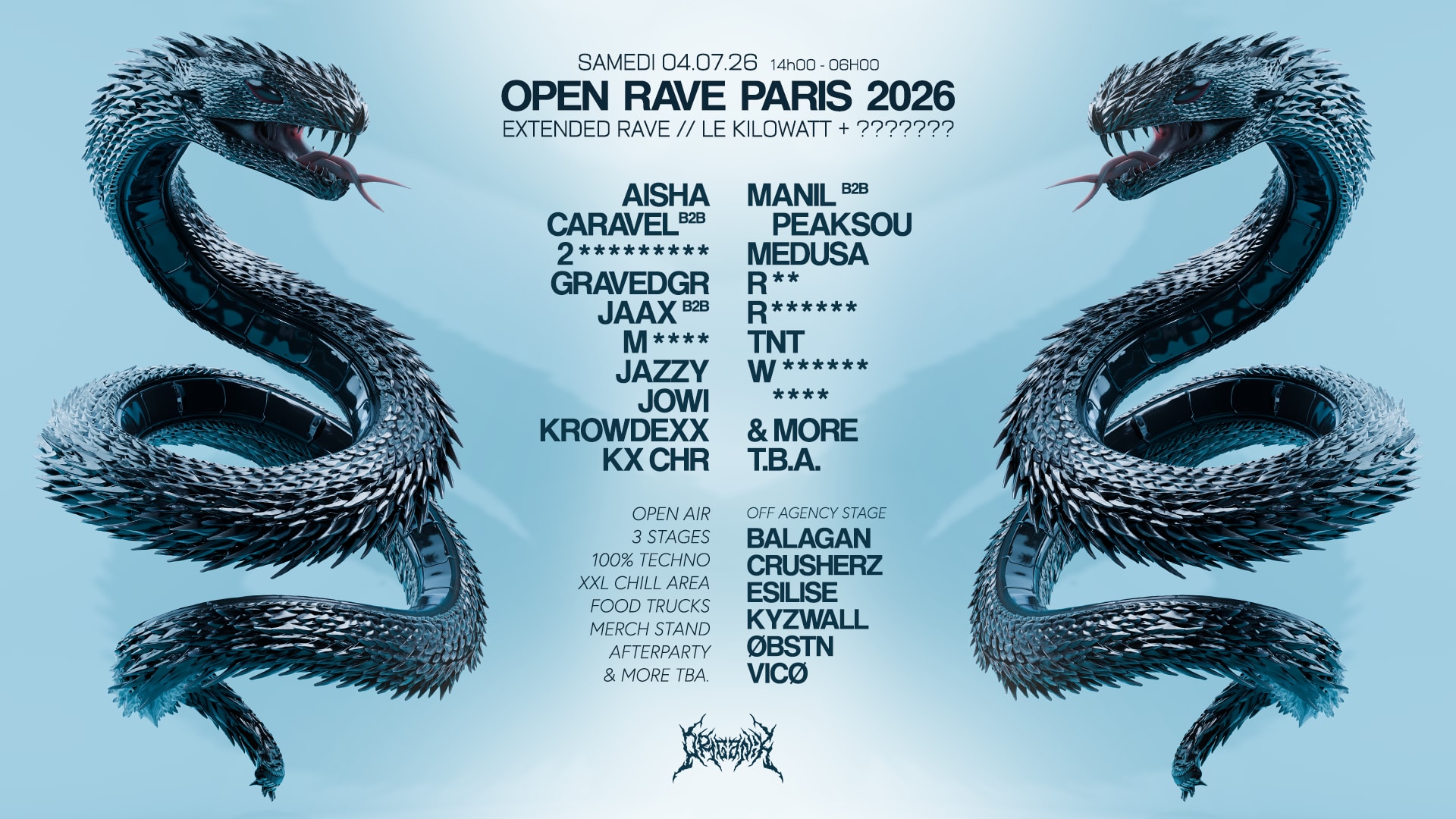 Organïk : Open Rave Paris 2026