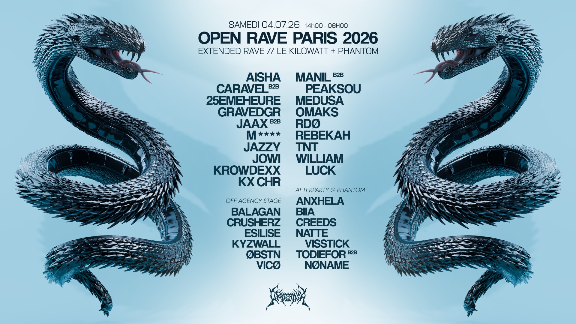 Organïk : Open Rave Paris 2026