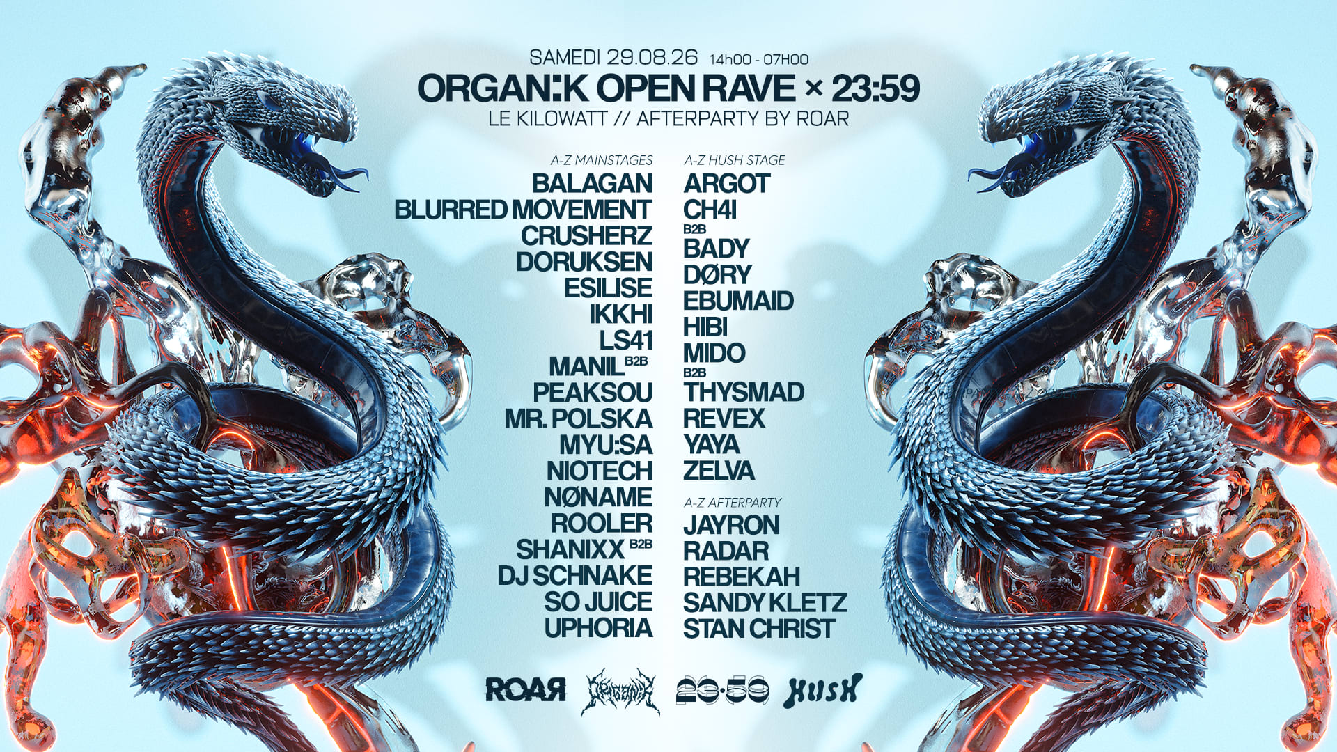 Organïk Open Rave × 23:59