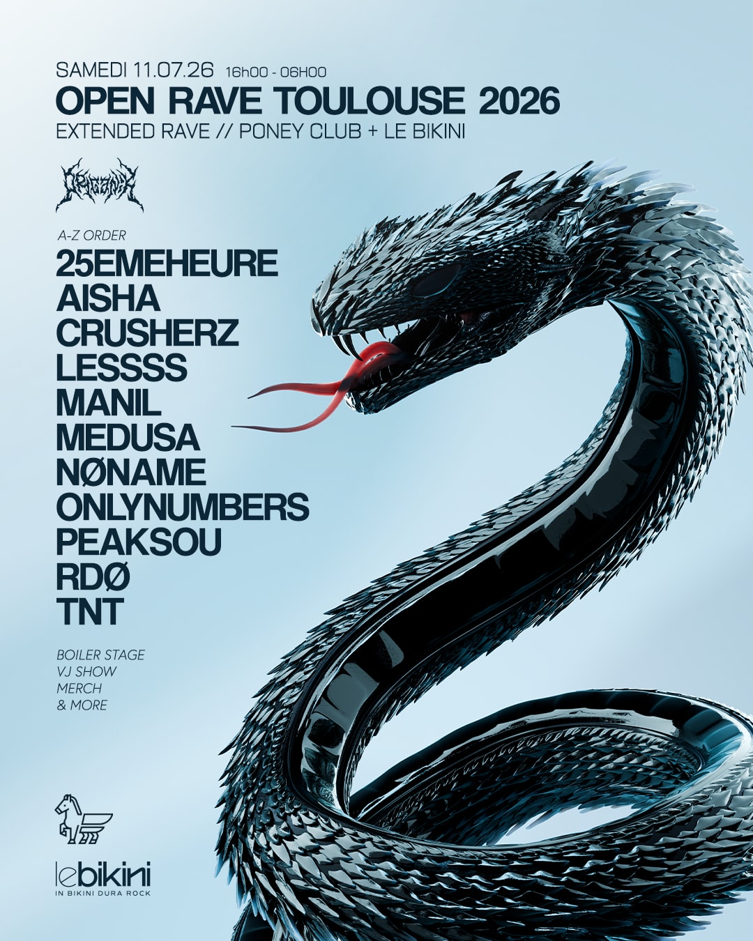 Organïk Xxl : Open Rave Toulouse 2026